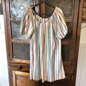 Madewell Oversized Striped Dress L